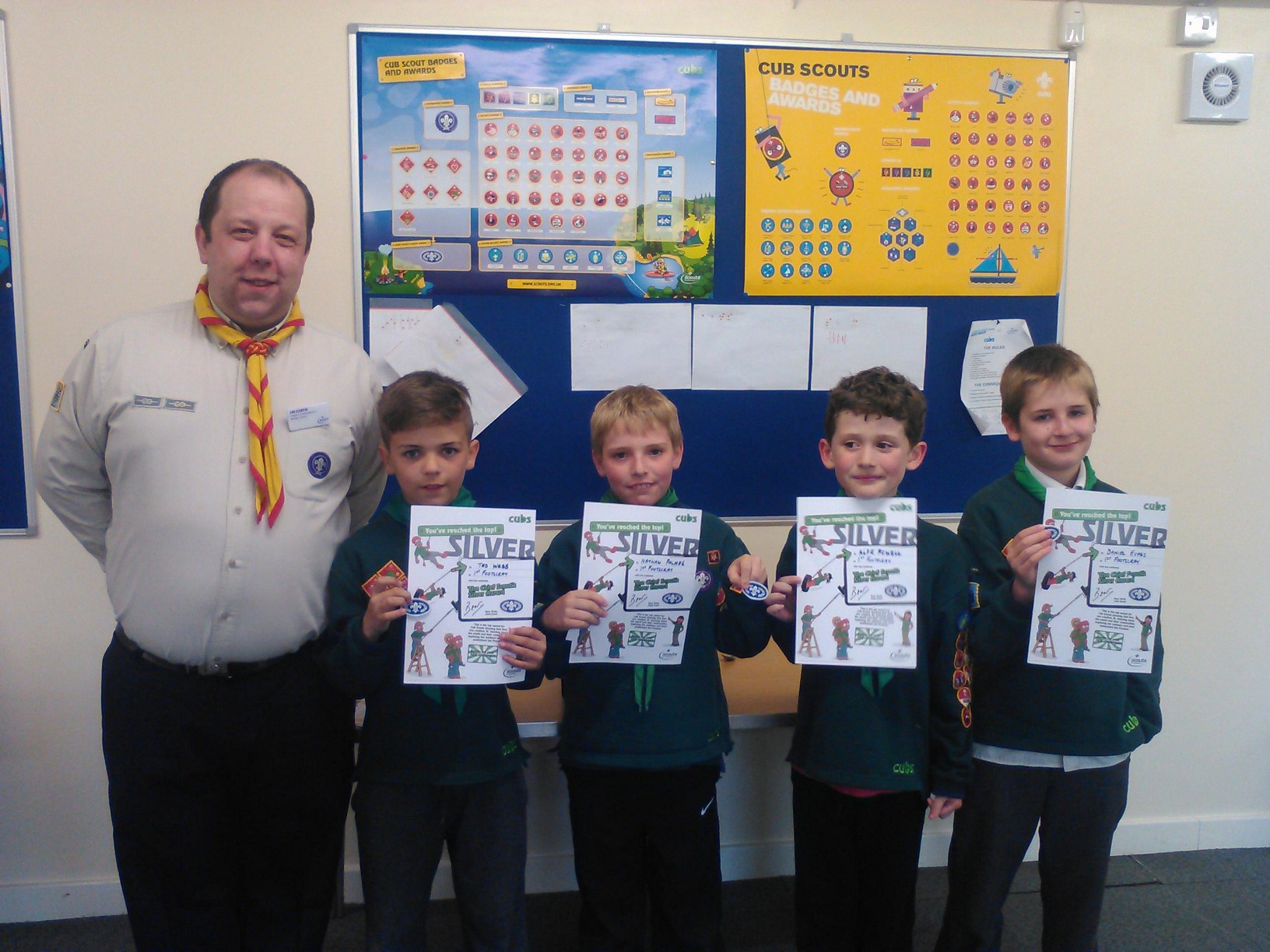 Chief Scout Silver Awards